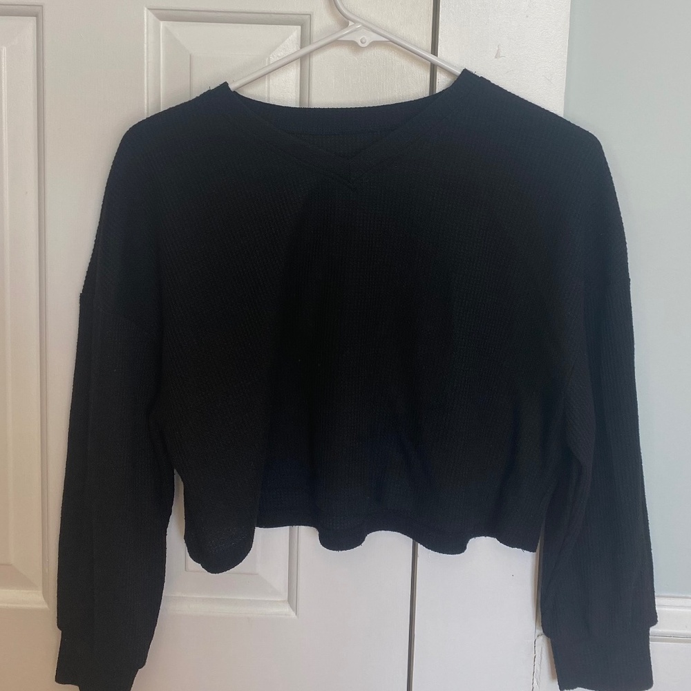 SHEIN V-Neck Long Sleeve
